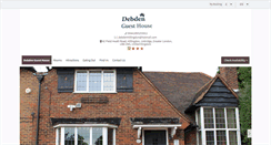 Desktop Screenshot of debden-guesthouse.co.uk