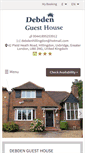 Mobile Screenshot of debden-guesthouse.co.uk